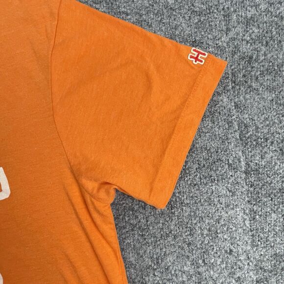 Cleveland Browns Shirt Vintage Logo Large NFL Football Orange  Sports Shirt - Picture 5 of 10